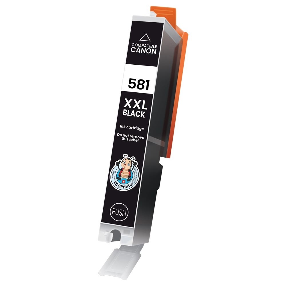 Cartouche ECOPrinter équivalent à Canon CLI-581 XXL Noir (BK)