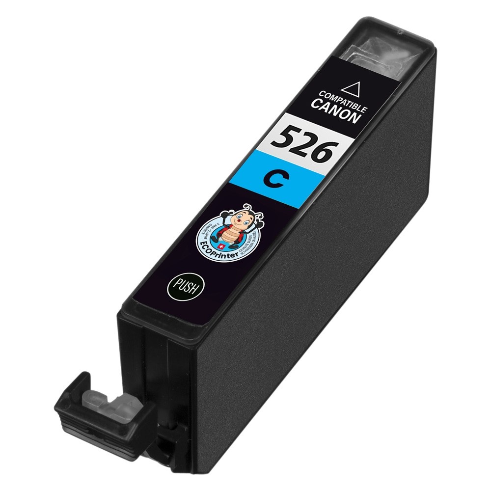 Cartouche ECOPrinter équivalent à Canon CLI-526 Cyan (C)