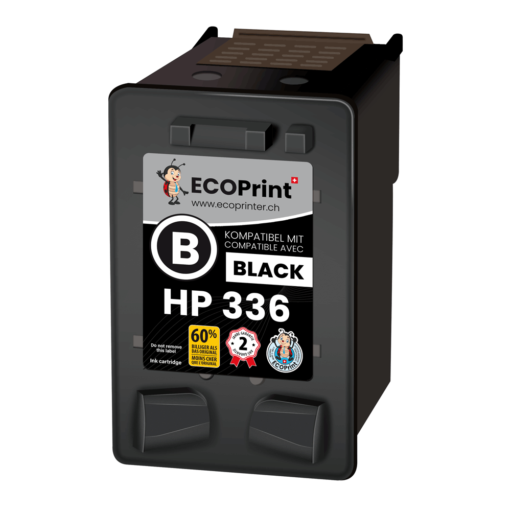 Cartouche ECOPrinter équivalent à HP 336 Noir (BK)