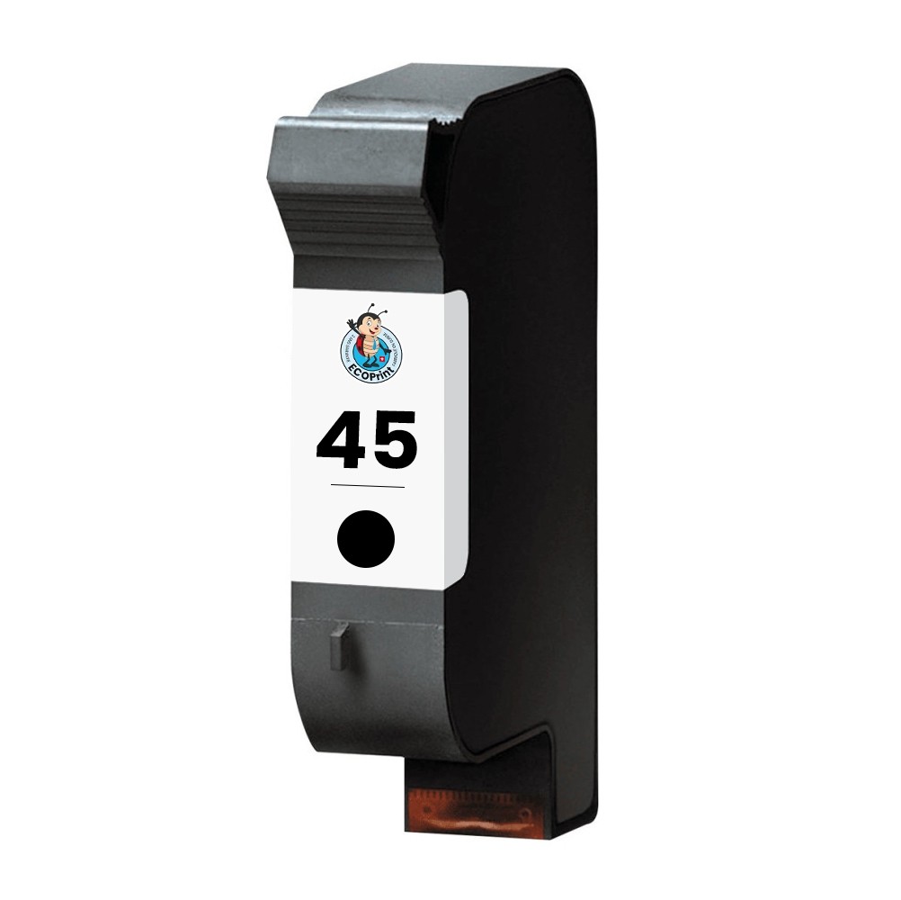 Cartouche ECOPrinter équivalent à HP 45 Noir (BK)