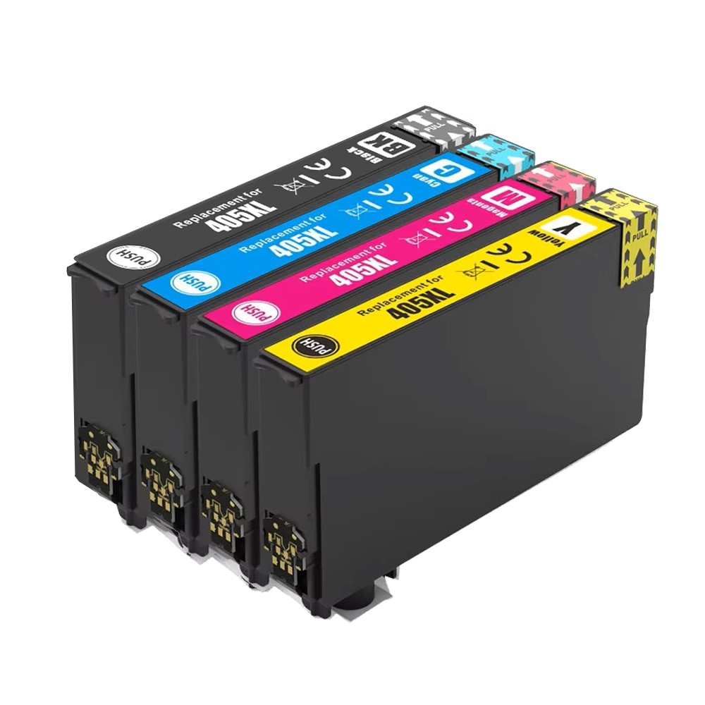 Pack de 4 cartouches ECOPrinter équivalent à Epson 405 XL 