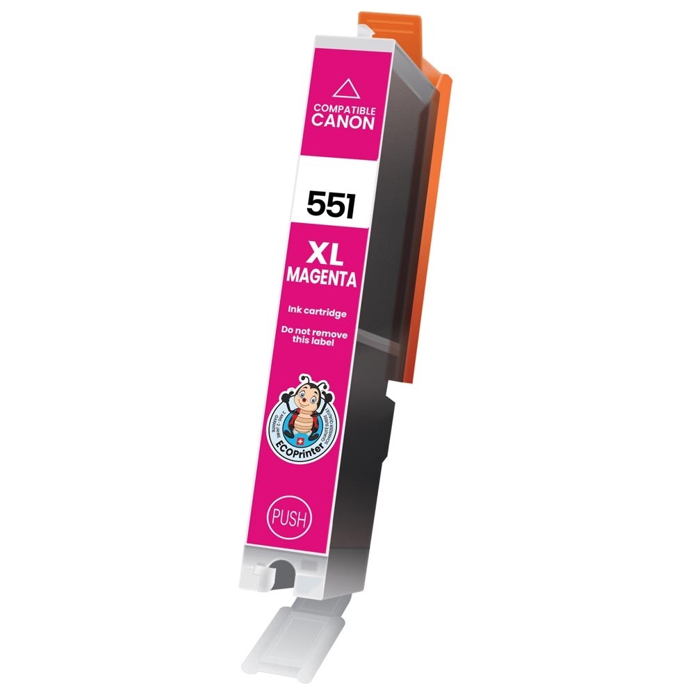 Cartouche ECOPrinter équivalent à Canon CLI-551 XL Magenta (M)