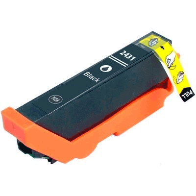 Cartouche ECOPrinter équivalent à  Epson T2431 XL Noir (BK)	
