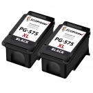 Pack de 2 cartouches ECOPrinter équivalent à Canon PG-575XL