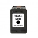 Cartouche rechargée HP 303XL /  Noir / Rechargé