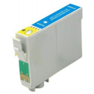 Cartouche rechargée Epson T0712 / Cyan / Rechargé