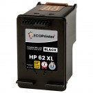Cartouche ECOPrinter équivalent à HP 62 XL Noir (BK)