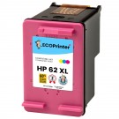 Cartouche ECOPrinter équivalent à HP 62 XL Couleurs