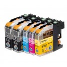 Pack de 5 cartouches ECOPrinter équivalent à Brother LC-123